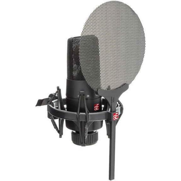 Vokálny kondenzátorový mikrofón SE Electronics X1 S (SE X1 S VOCAL PACK)-0