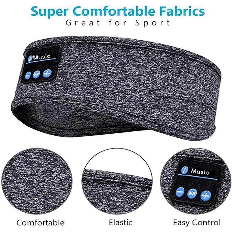 Wireless Bluetooth Eye Mask Headphones Sleep Headband for Relaxation and Meditation-2