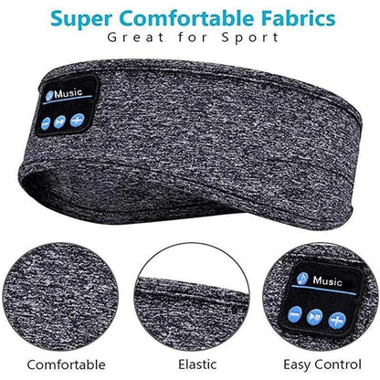 Wireless Bluetooth Eye Mask Headphones Sleep Headband for Relaxation and Meditation-2